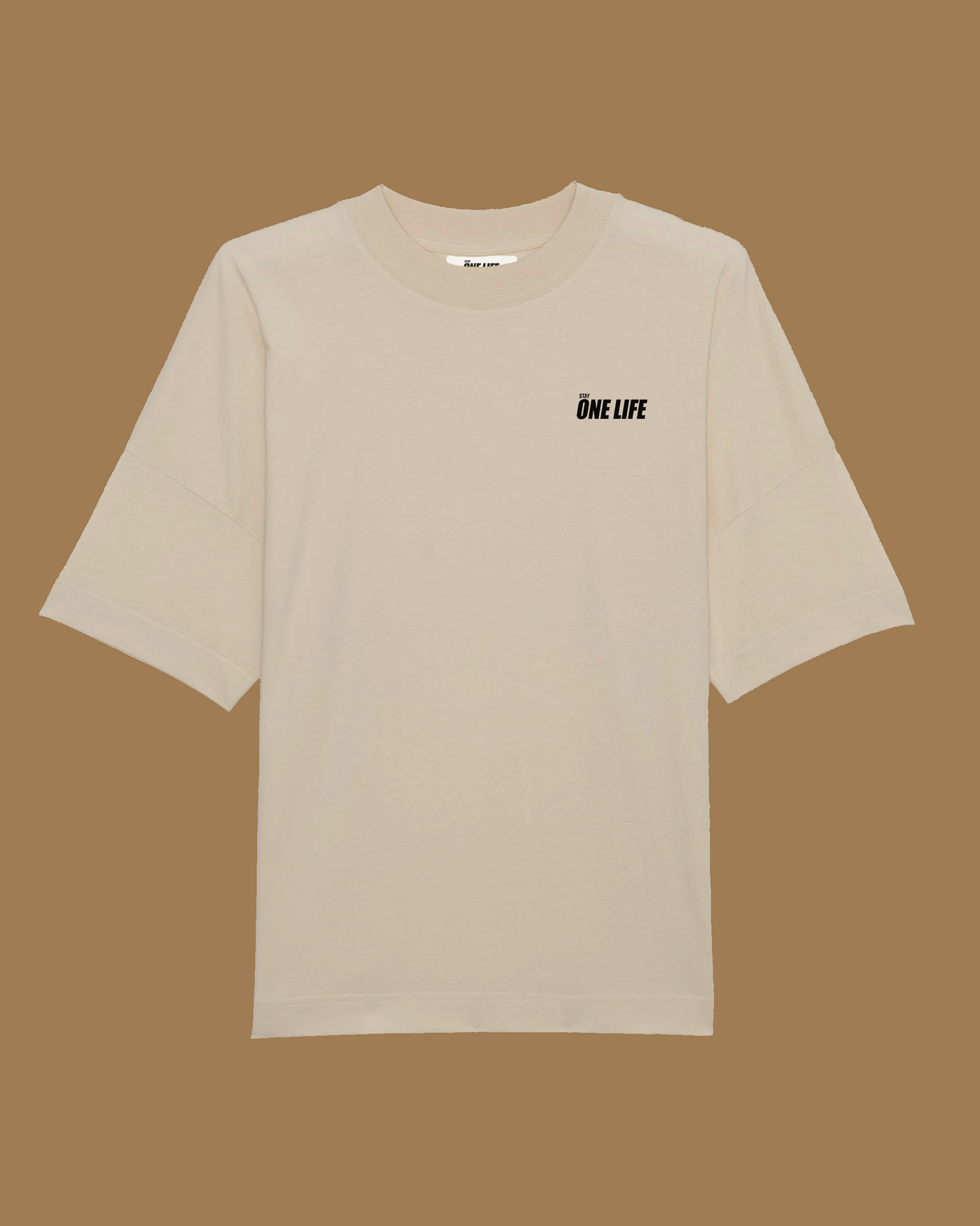 T-SHIRT OVERSIZE NATURAL RAW
