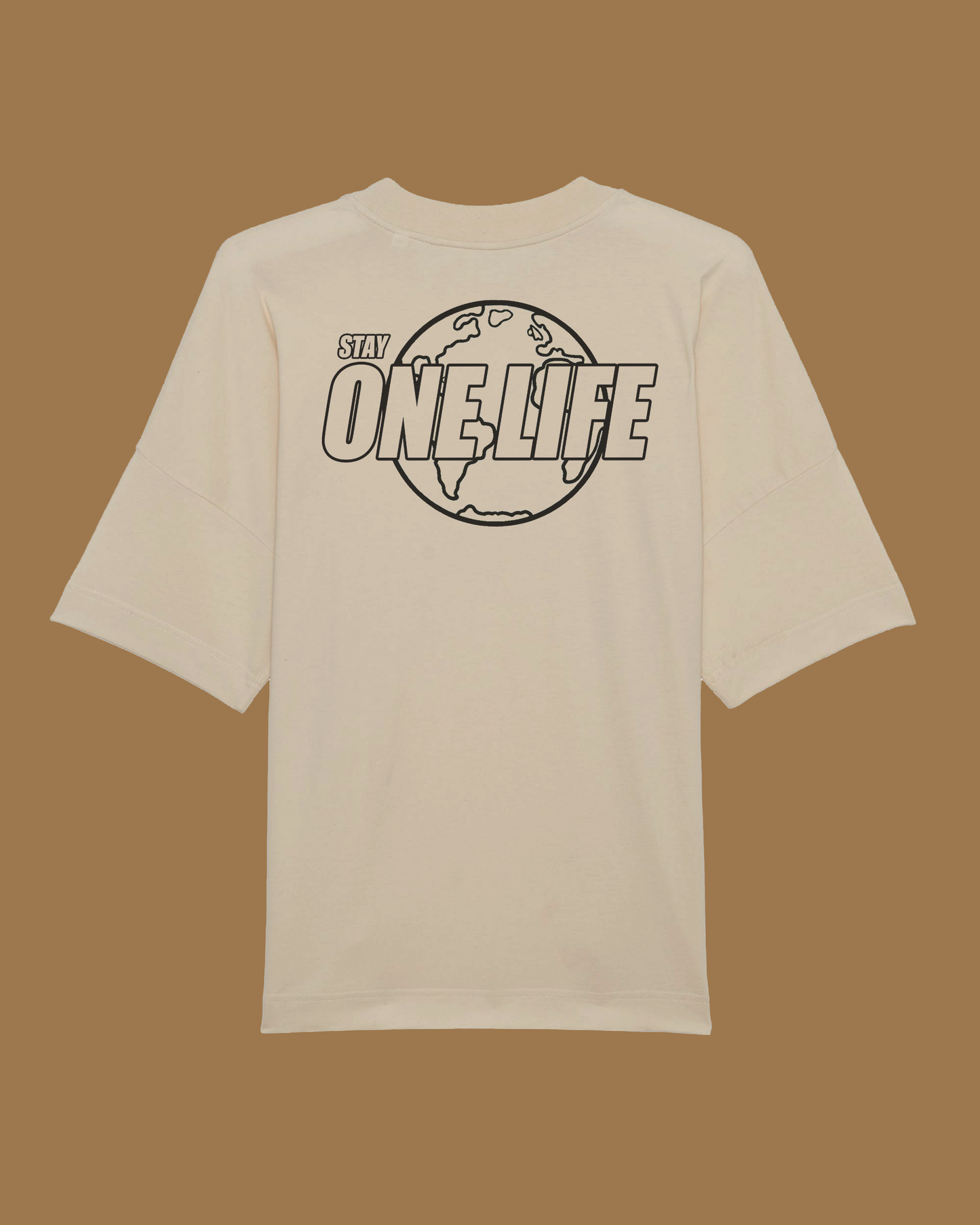 T-SHIRT OVERSIZE NATURAL RAW
