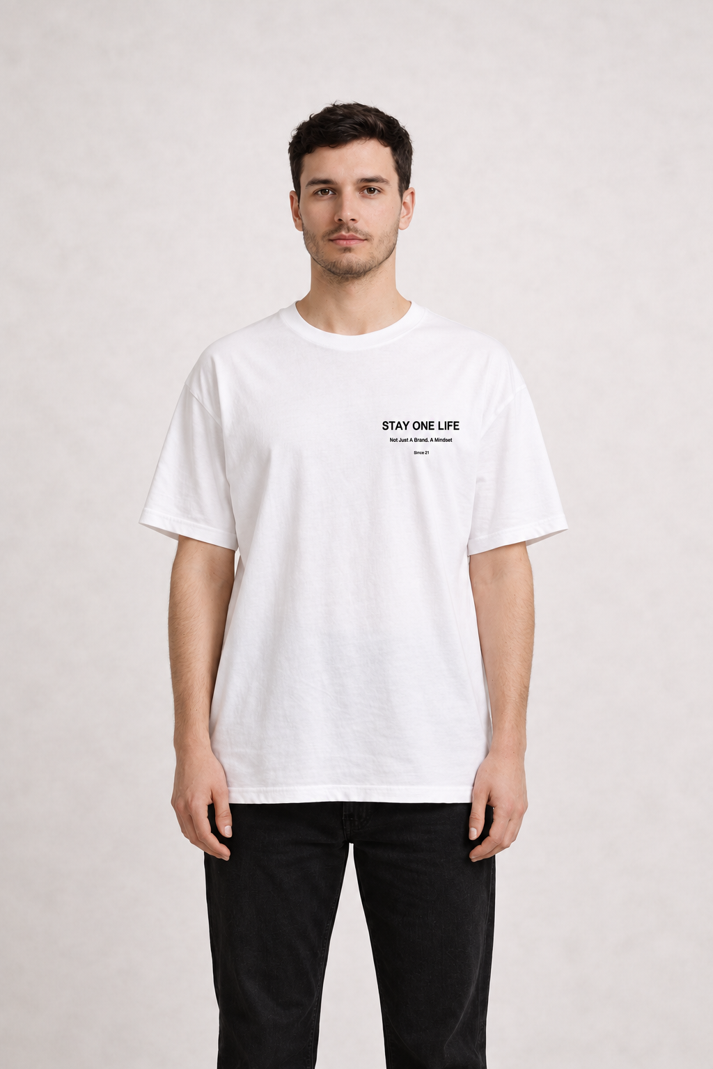 T-SHIRT OVERSIZE BLANC